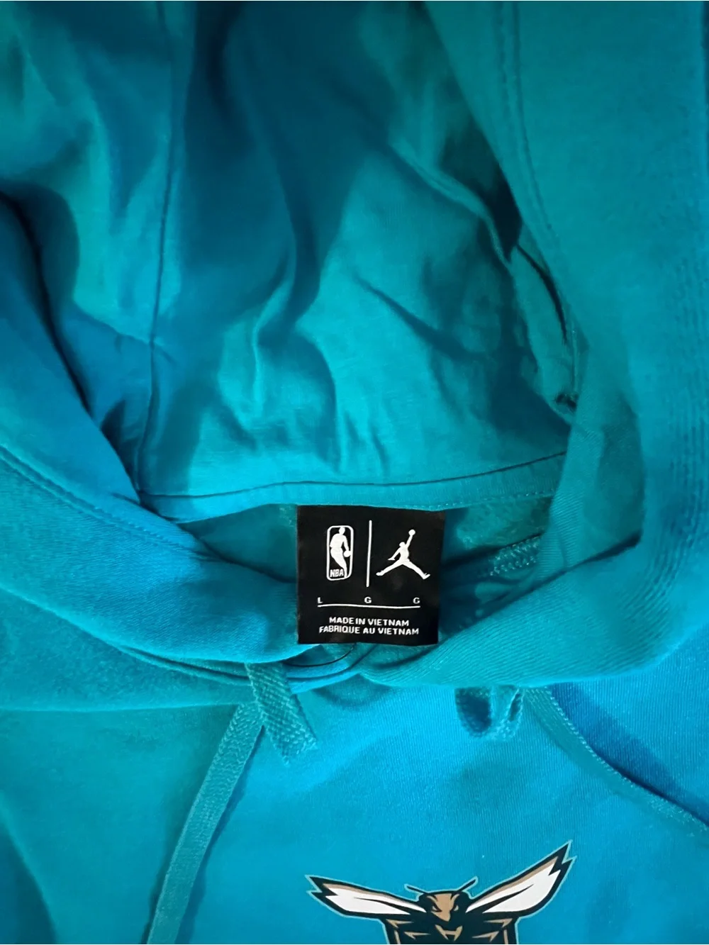 Jordan Men's 2023-24 City Edition Charlotte Hornets Club Pullover Hoodie Large